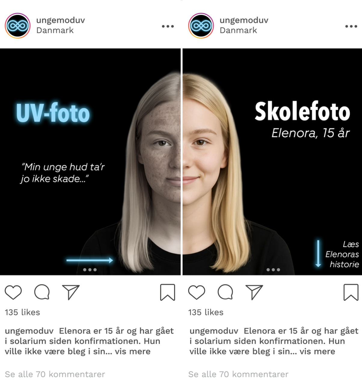 Unge mod UV Instagram post 2